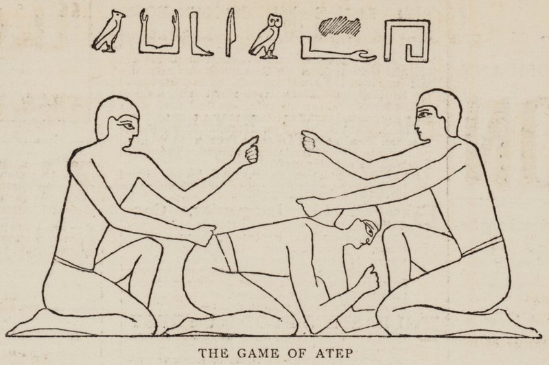 The Game of Atep (rytina) od English School
