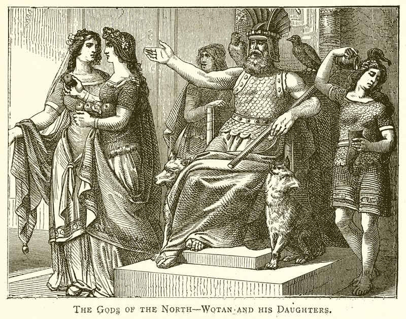 Bohové Severu - Wotan a jeho dcery od English School