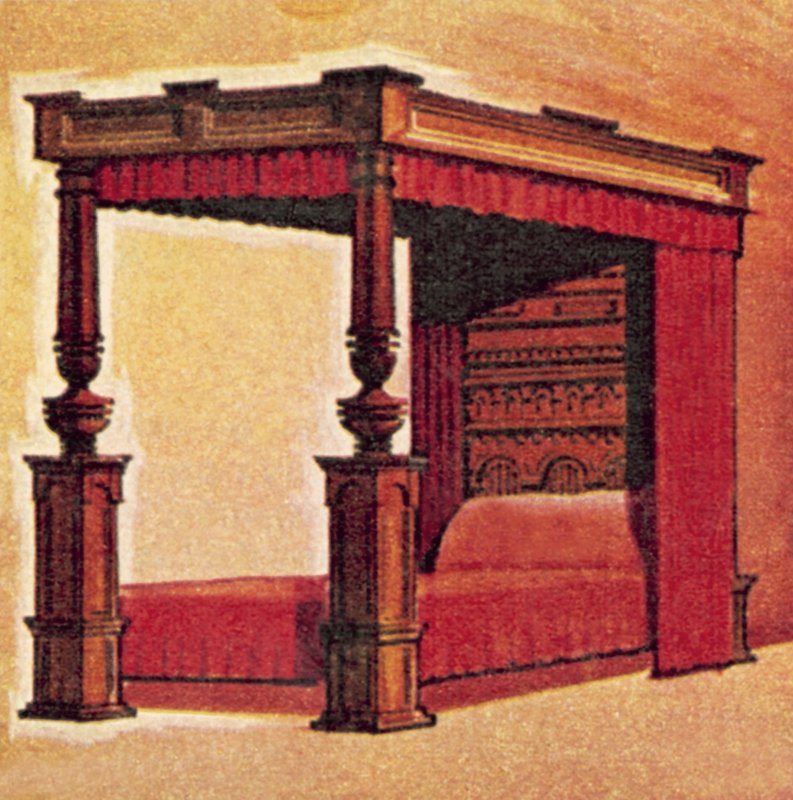 The Great Bed of Ware od English School