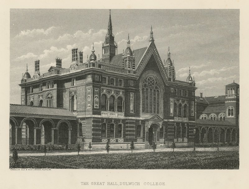 Velký sál Dulwich College od English School
