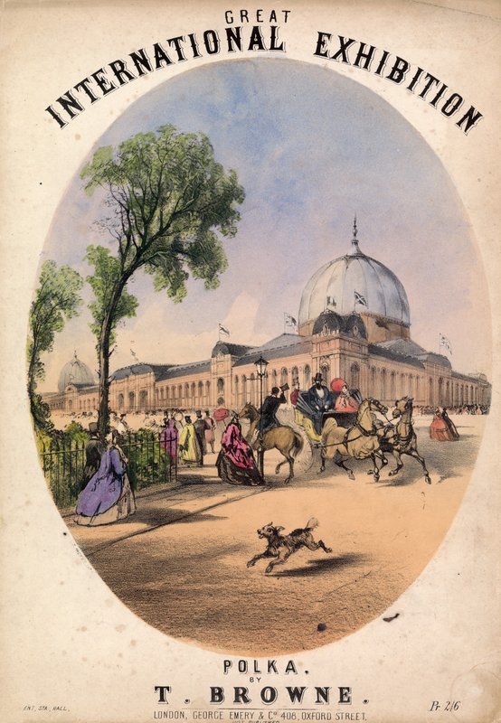 Velká mezinárodní výstava (1862) od English School