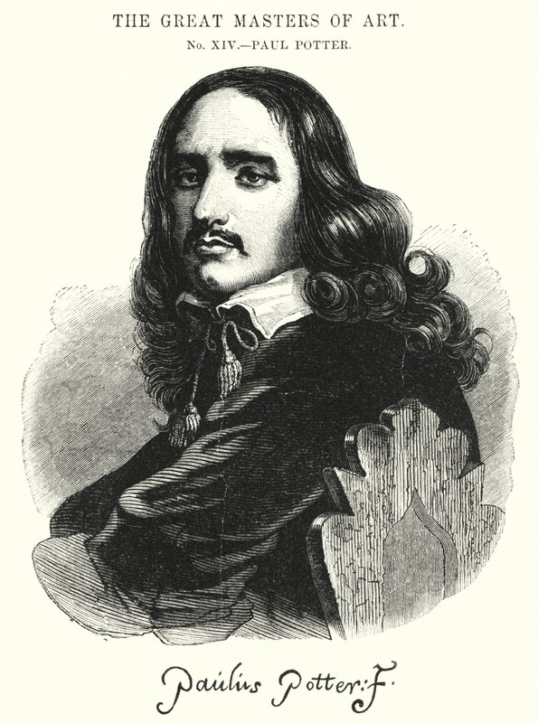 Velcí mistři umění, Paul Potter (rytina) od English School