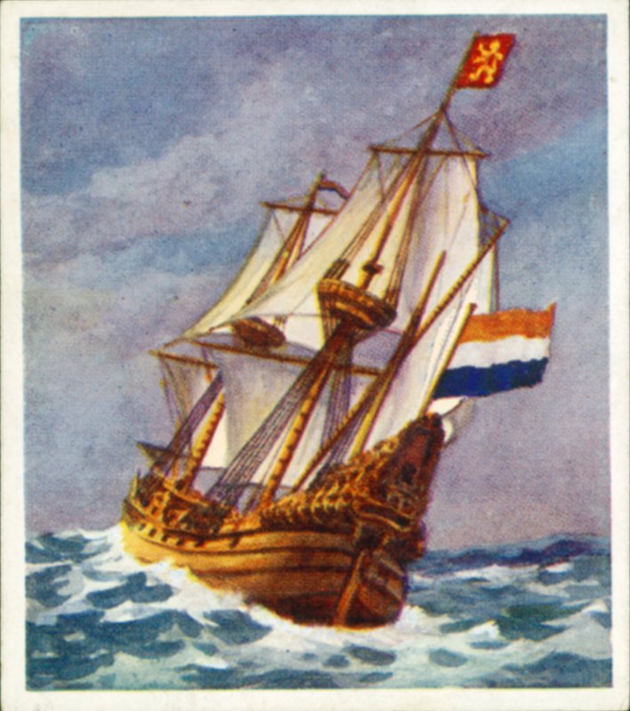 "Heemskerk" (barevná litografie) od English School