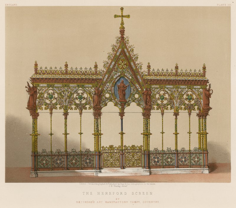 The Hereford Screen od Skidmores Art Manufactory Company, Coventry od English School