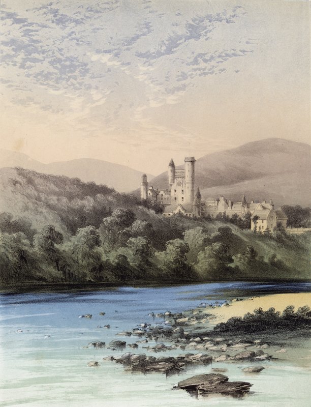 The Highland Home, Balmoral Castle, Quadrille, Frederic Lemoine od English School