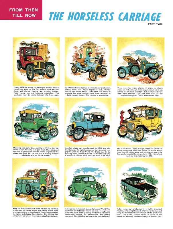 The Horseless Carriage, historie vozu od English School
