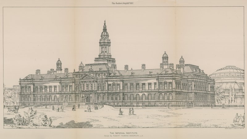 Imperial Institute: Design Robert Rowand Anderson od English School