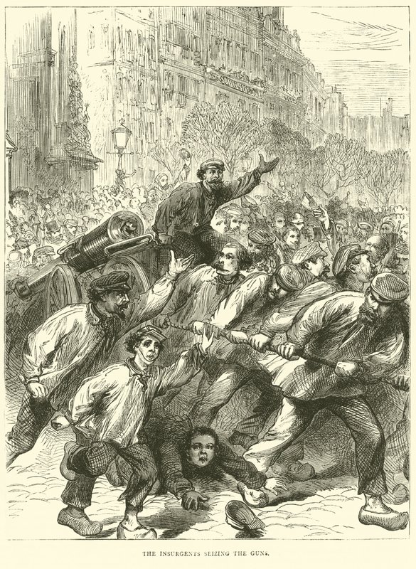 Povstalci se zmocnili zbraní, březen 1871 od English School
