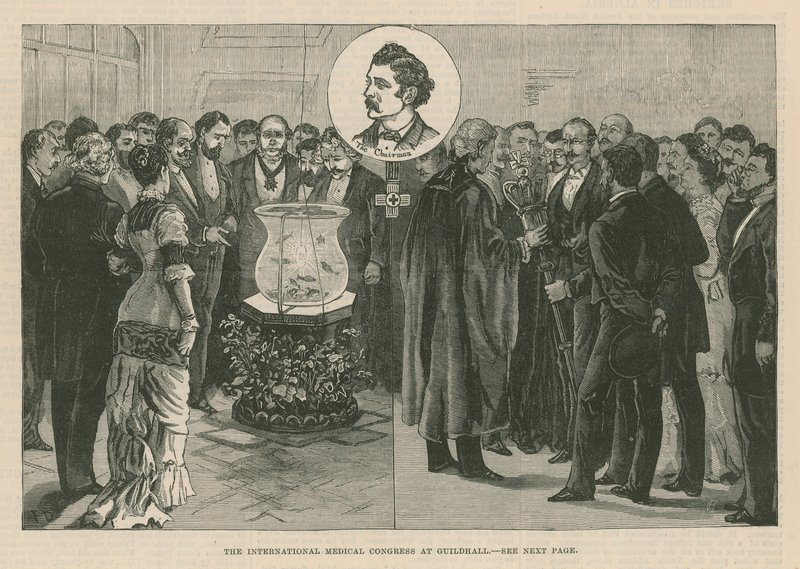Mezinárodní lékařský kongres v Guildhall, Londýn od English School