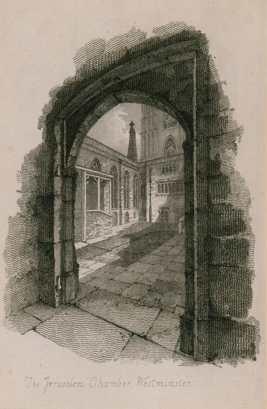 Jerusalem Chamber, Westminster Abbey, Londýn od English School