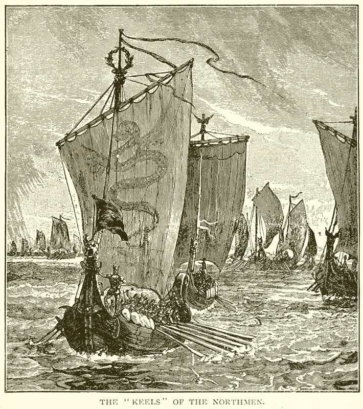 Keels of the Northmen od English School