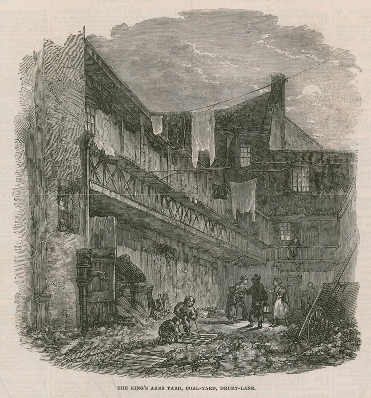 The Kings Arms Yard, Coal Yard, Drury Lane od English School