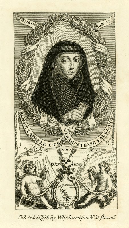 Lady Lettice, vikomtesa Falkland od English School