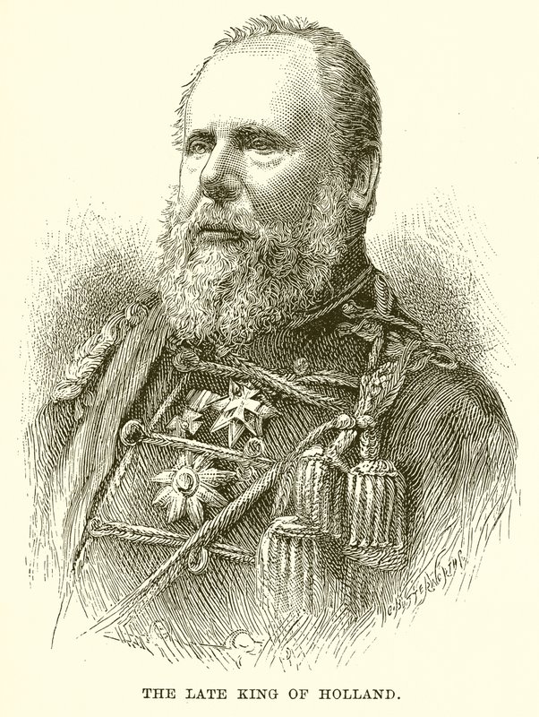 Zesnulý král Holandska od English School