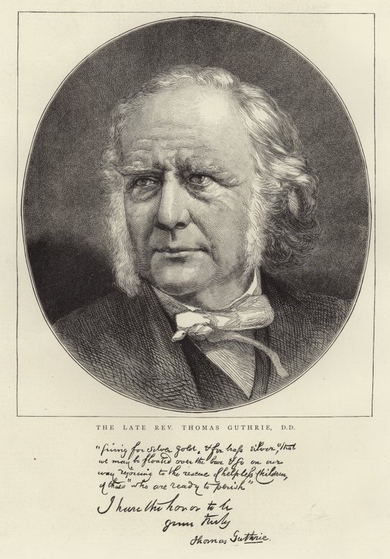 Zesnulý reverend Thomas Guthrie od English School