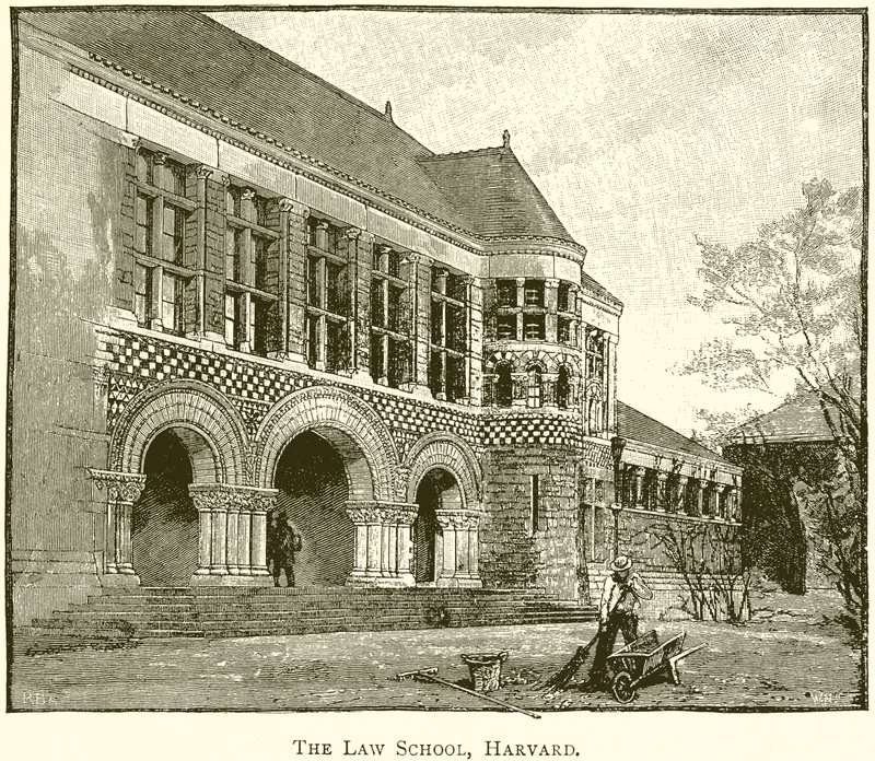 Právnická fakulta, Harvard od English School