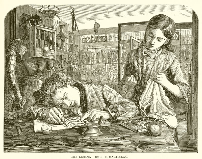 Lekce. Autor R. B. Martineau od English School