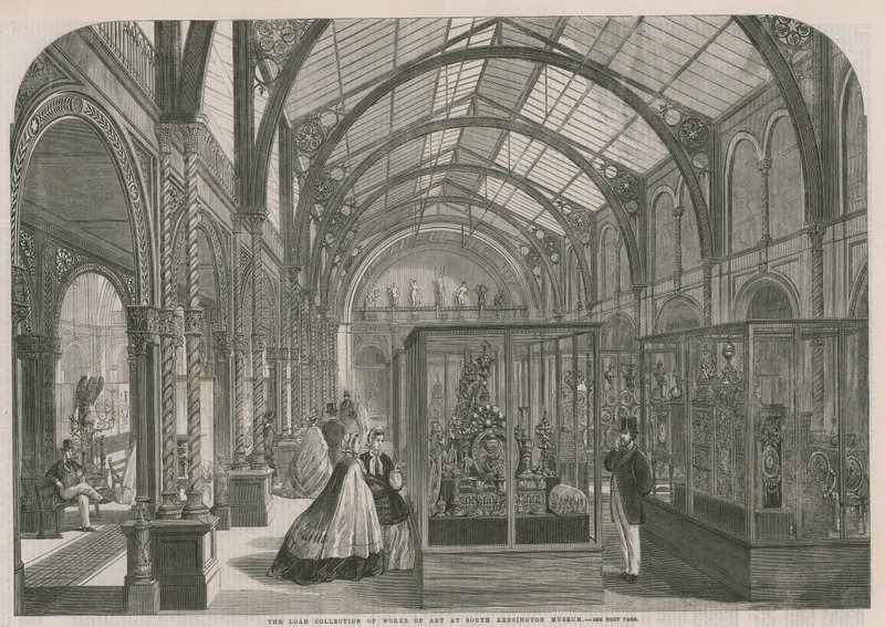 The Loan Collection uměleckých děl v South Kensington Museum od English School