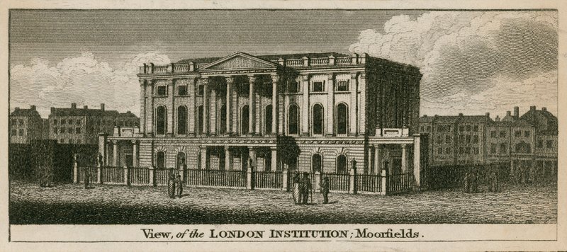 The London Institution, Moorfields, Londýn od English School