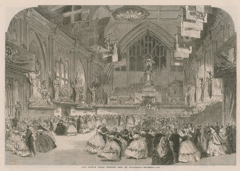 London Rifle Brigade Ball v Guildhall od English School