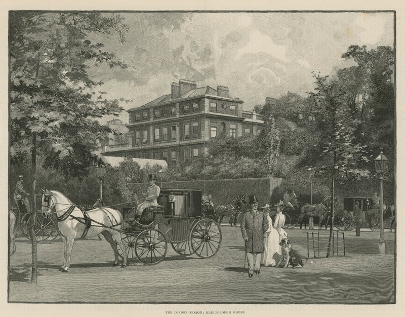 Londýnská sezóna - Marlborough House od English School