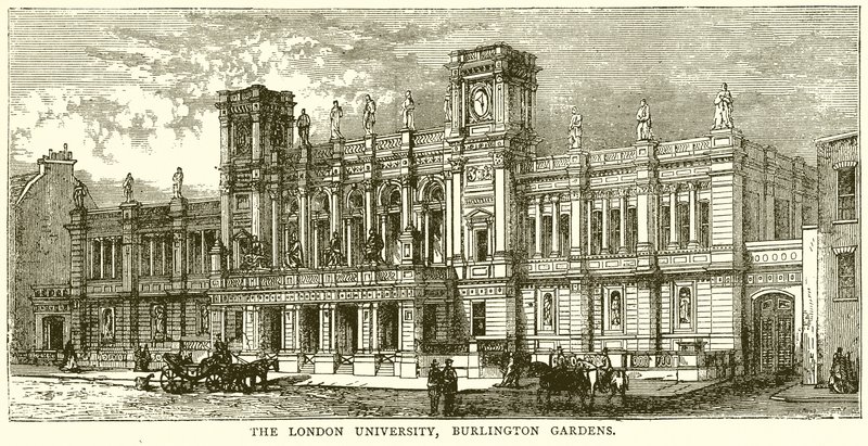 Londýnská univerzita, Burlington Gardens od English School