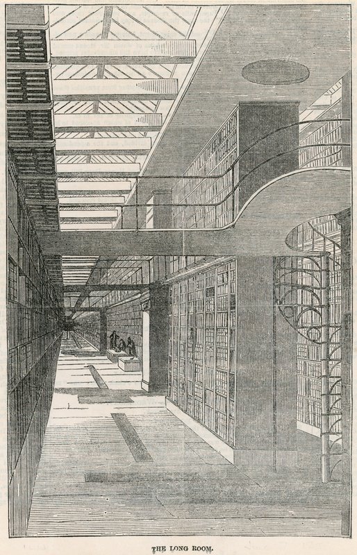 The Long Room, Britské muzeum od English School