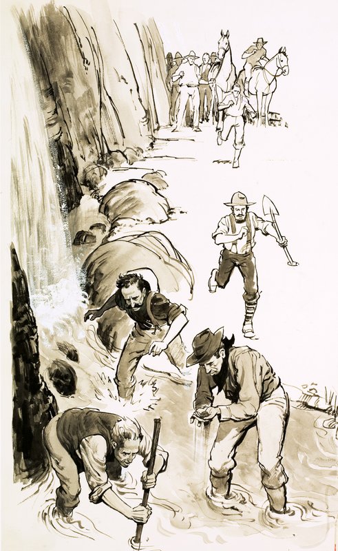 The Lost Adams Diggings od English School