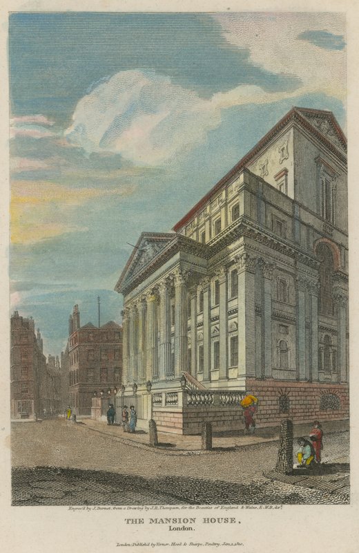 Mansion House, Londýn od English School