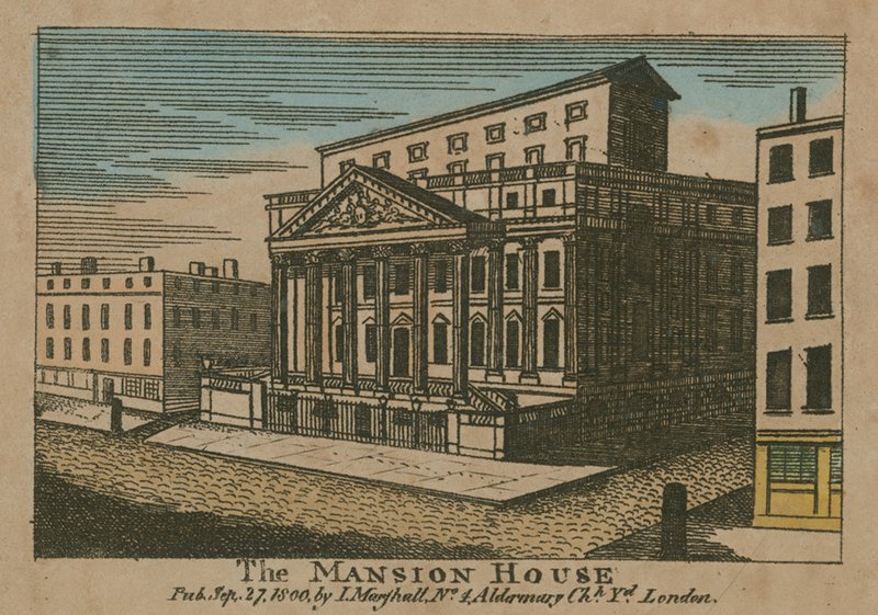 Mansion House, Londýn od English School