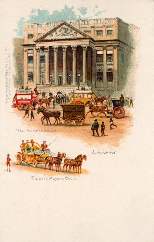 The Mansion House, The Lord Mayors Coach od English School