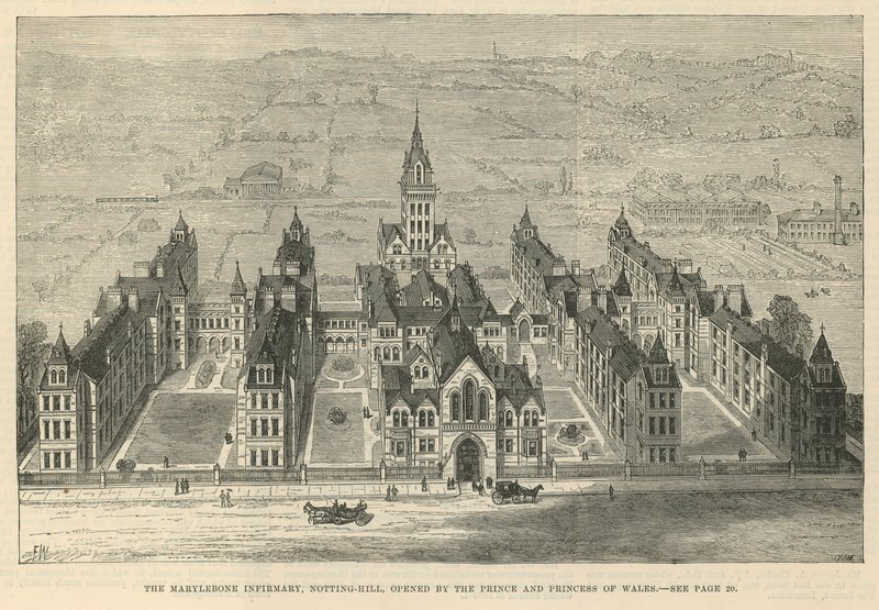 Marylebone Infirmary, Ladbroke Grove Road, Notting Hill od English School