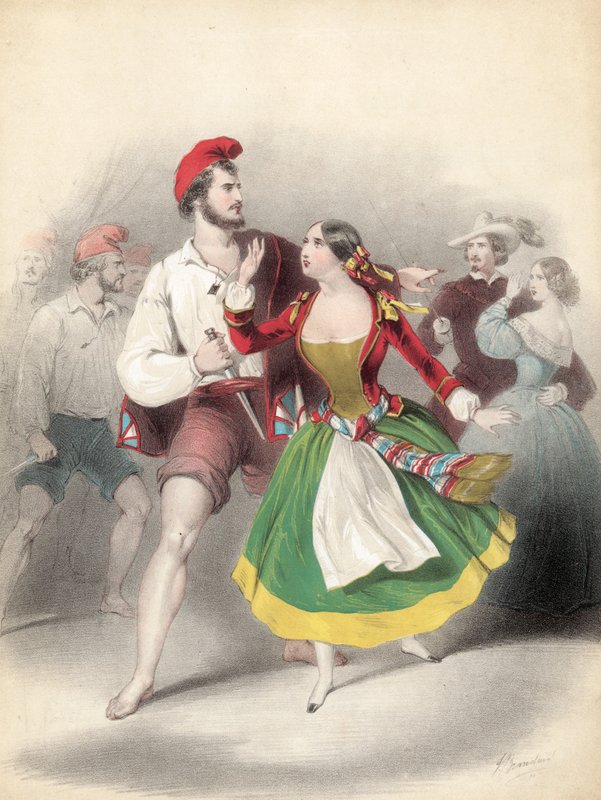 Masaniello Quadrille od English School