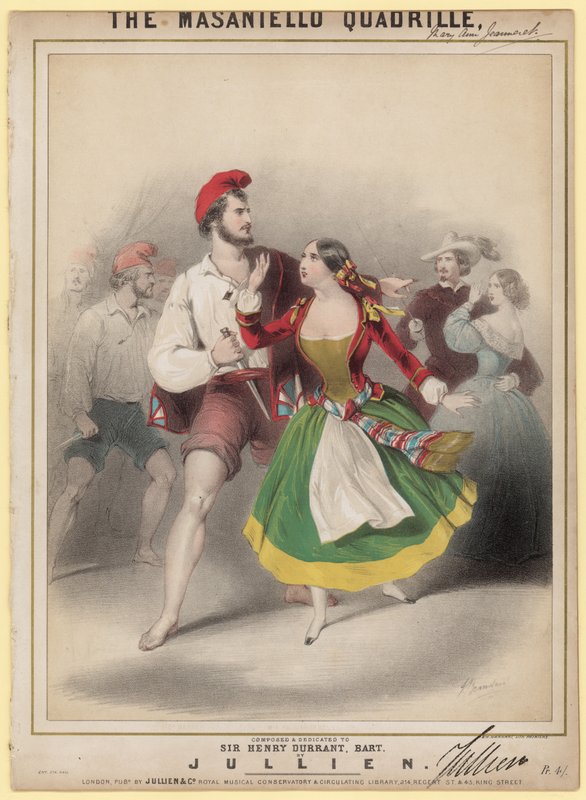Masaniello Quadrille od English School