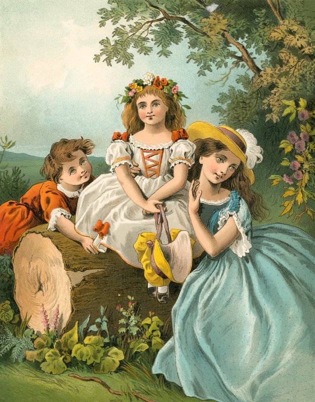 Májová královna od English School