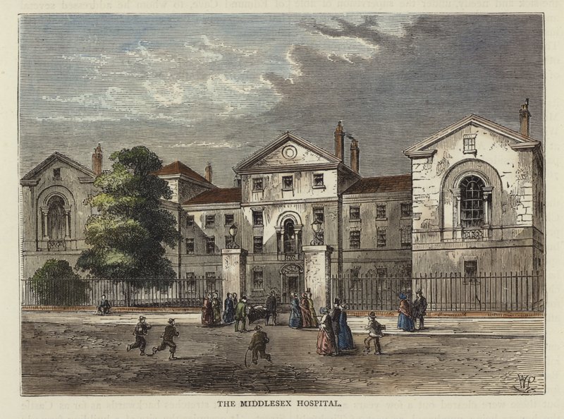 nemocnice Middlesex od English School