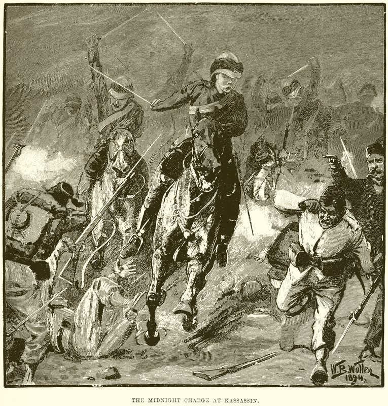 The Midnight Charge at Kassassin od English School