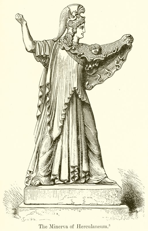Minerva z Herculanea od English School