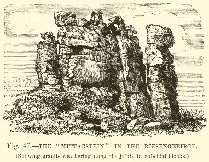 Mittagstein v Krkonoších od English School
