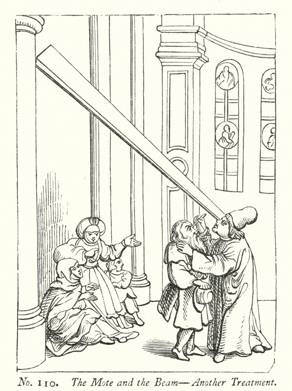 Mote and the Beam, Another Treatment (rytina) od English School