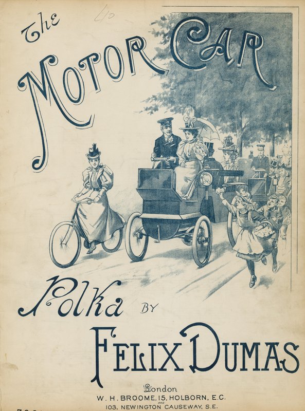 Polka motorového vozu od Felixe Dumase od English School