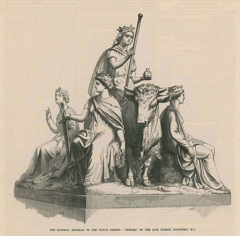 Národní památník prince Consort: Europe od English School