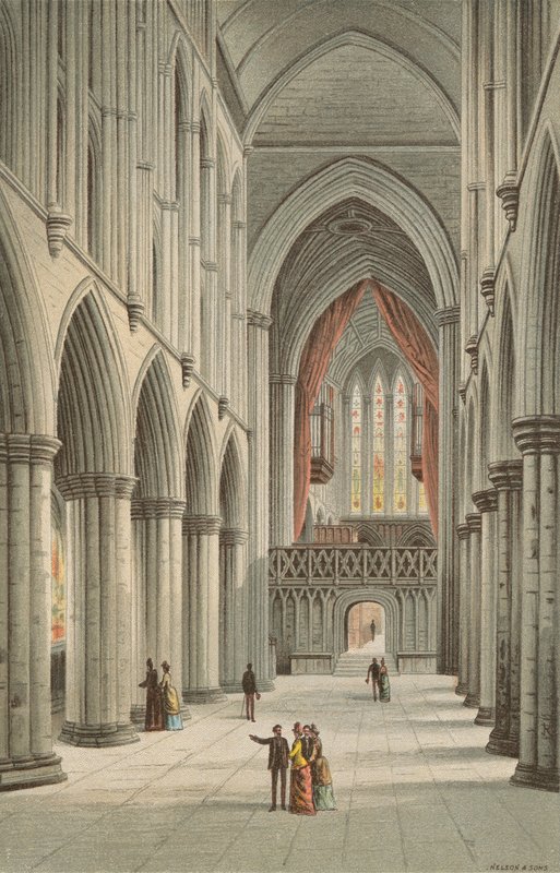 The Nave, Glasgowská katedrála od English School