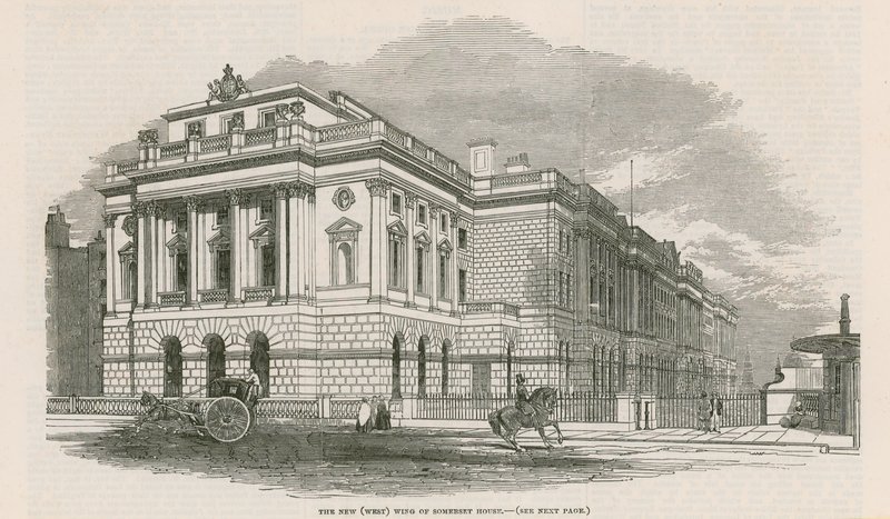 Nové (západní) křídlo Somerset House od English School
