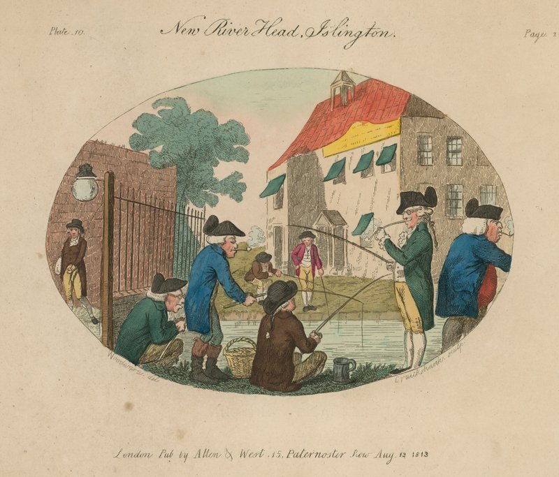 The New River Head, Islington, Londýn od English School