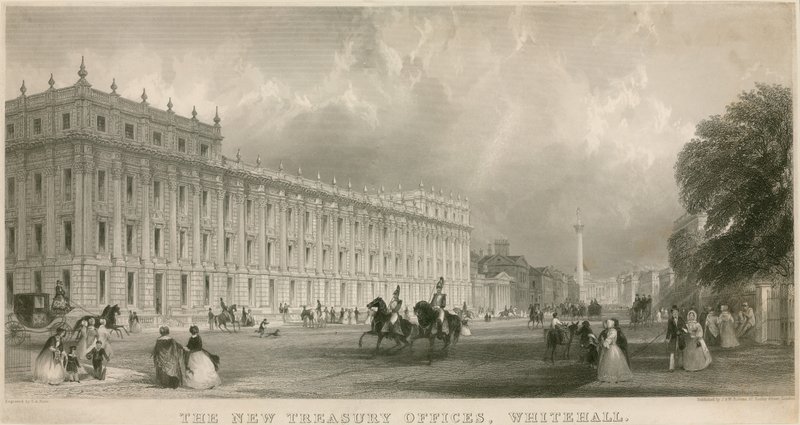 Nová pokladna, Whitehall od English School