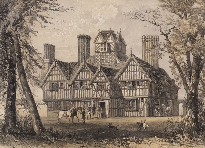 The Oak House, West Bromwich, Staffordshire od English School