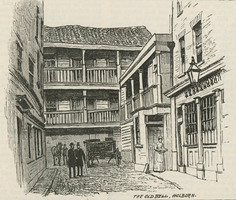 The Old Bell, Holborn, Londýn od English School