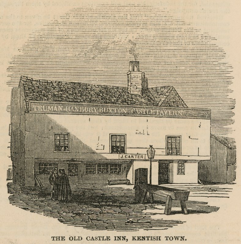 The Old Castle Inn, Kentish Town, Londýn od English School