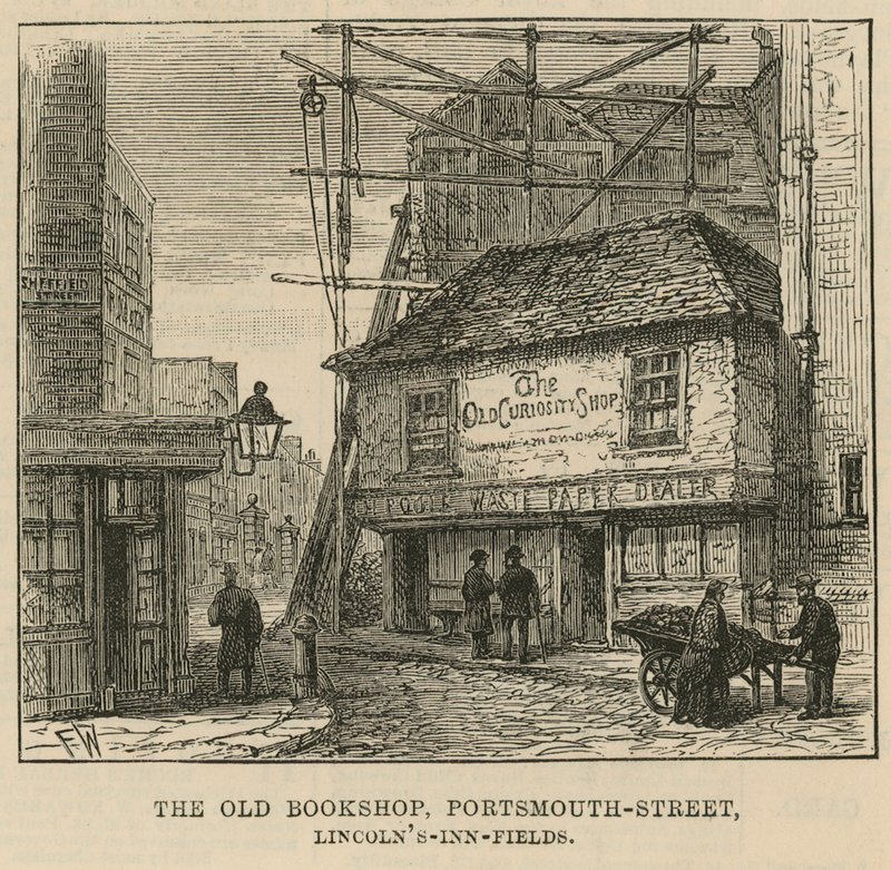 The Old Curiosity Shop, Portsmouth Street, Lincolns Inn Fields od English School